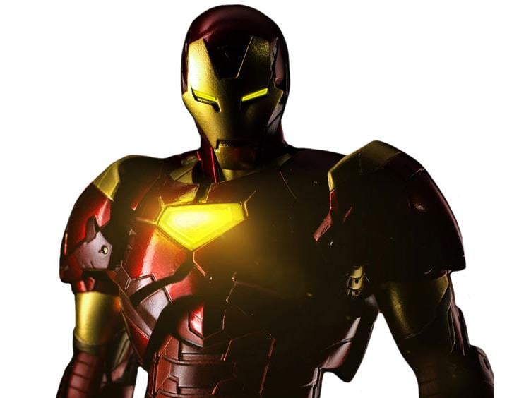 Marvel RE:EDIT #02 Iron Man Extremis Armor Figure Gallery Image 3