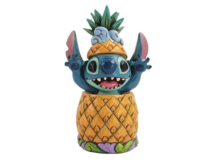 Lilo & Stitch Disney Traditions "Pineapple Pal" Stitch (Jim Shore) Gallery Image 1