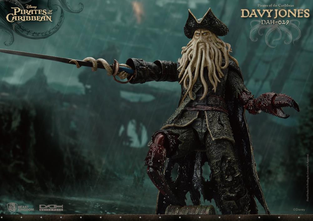 Pirates of the Caribbean: At World's End Dynamic 8ction Heroes DAH-029 Davy Jones Gallery Image 3