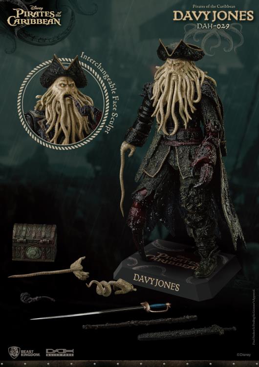 Pirates of the Caribbean: At World's End Dynamic 8ction Heroes DAH-029 Davy Jones Gallery Image 11