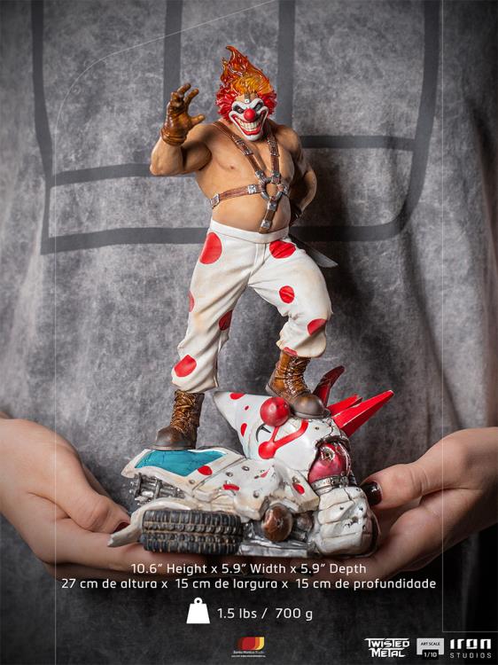 Twisted Metal Sweet Tooth 1/10 Art Scale Limited Edition Statue Gallery Image 13