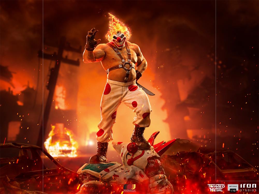 Twisted Metal Sweet Tooth 1/10 Art Scale Limited Edition Statue Gallery Image 11