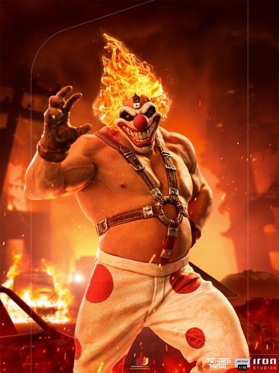 Twisted Metal Sweet Tooth 1/10 Art Scale Limited Edition Statue Gallery Image 12