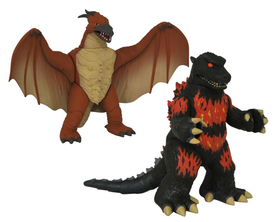 Godzilla Vinimates Burning Godzilla (1995) & Rodan Two-Pack Gallery Image 5