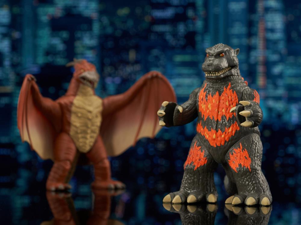Godzilla Vinimates Burning Godzilla (1995) & Rodan Two-Pack Gallery Image 4