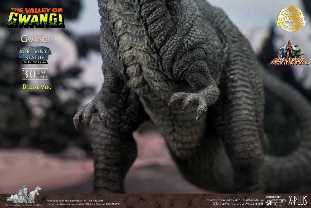 The Valley of Gwangi Ray Harryhausen 100th Anniversary Gwangi Vinyl Deluxe Figure Gallery Image 9