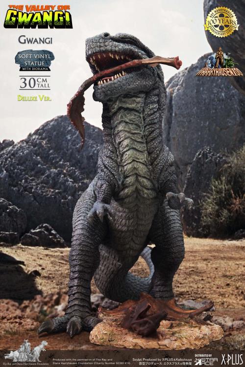 The Valley of Gwangi Ray Harryhausen 100th Anniversary Gwangi Vinyl Deluxe Figure Gallery Image 4