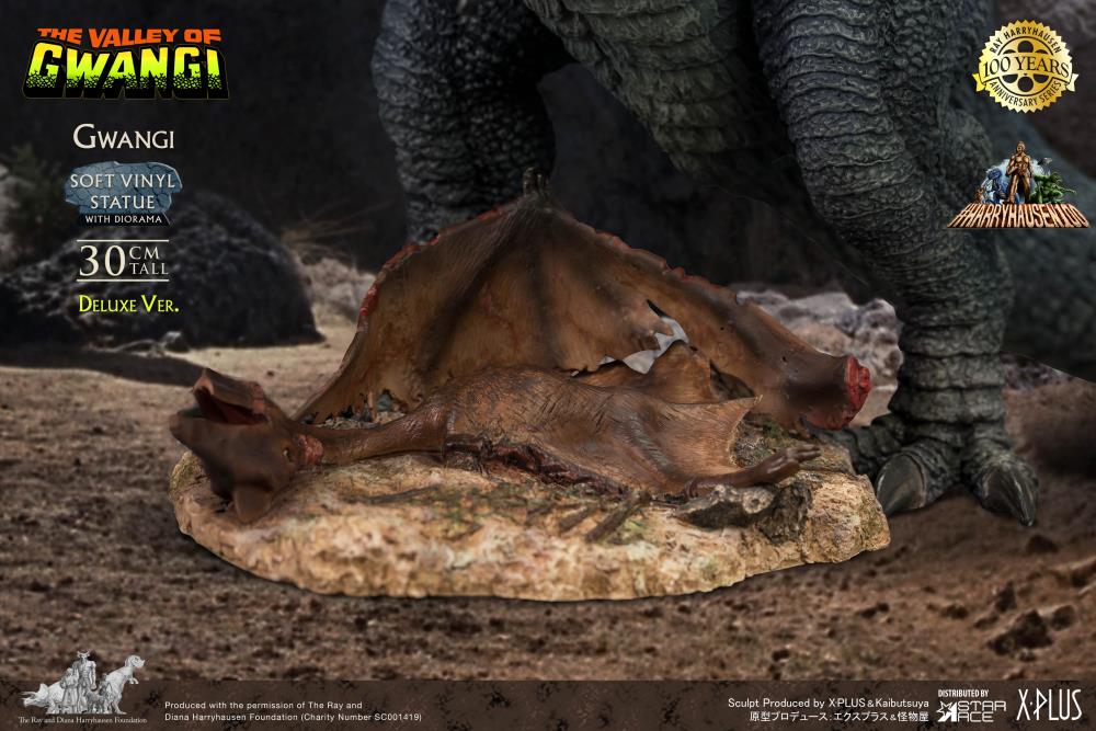 The Valley of Gwangi Ray Harryhausen 100th Anniversary Gwangi Vinyl Deluxe Figure Gallery Image 10