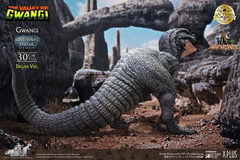 The Valley of Gwangi Ray Harryhausen 100th Anniversary Gwangi Vinyl Deluxe Figure Gallery Image 11