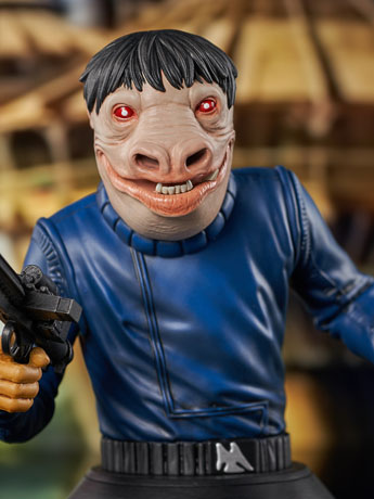 Star Wars: A New Hope Snaggletooth (Blue) 1/6 Scale Limited Edition Bust Gallery Image 2