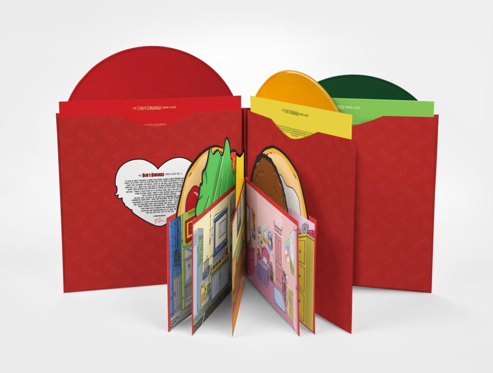 Bob's Burgers Music Album Vol.2 Vinyl 3XLP with Poster & Book Gallery Image 5