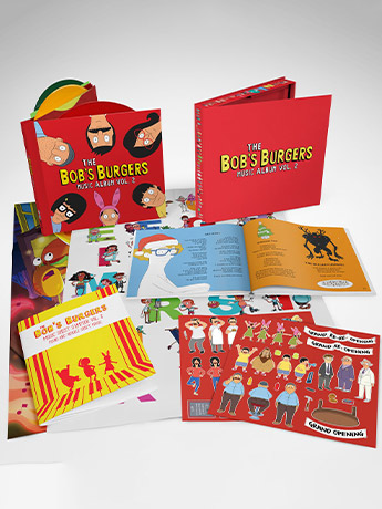 Bob's Burgers Music Album Vol.2 Vinyl 3XLP with Poster & Book Gallery Image 2