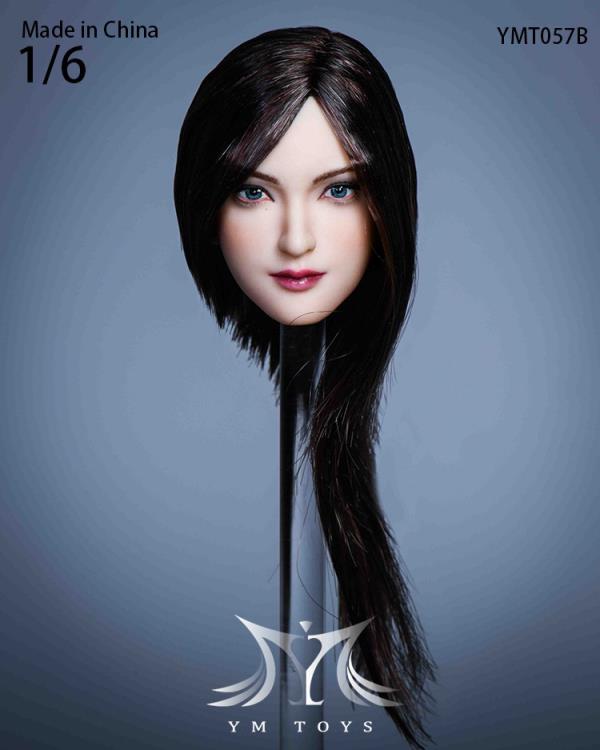 Female Head Sculpt 1/6 Scale Accessory (YMT057B) Gallery Image 3