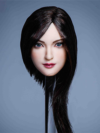 Female Head Sculpt 1/6 Scale Accessory (YMT057B) Gallery Image 2