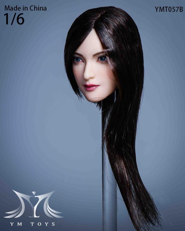 Female Head Sculpt 1/6 Scale Accessory (YMT057B) Gallery Image 5