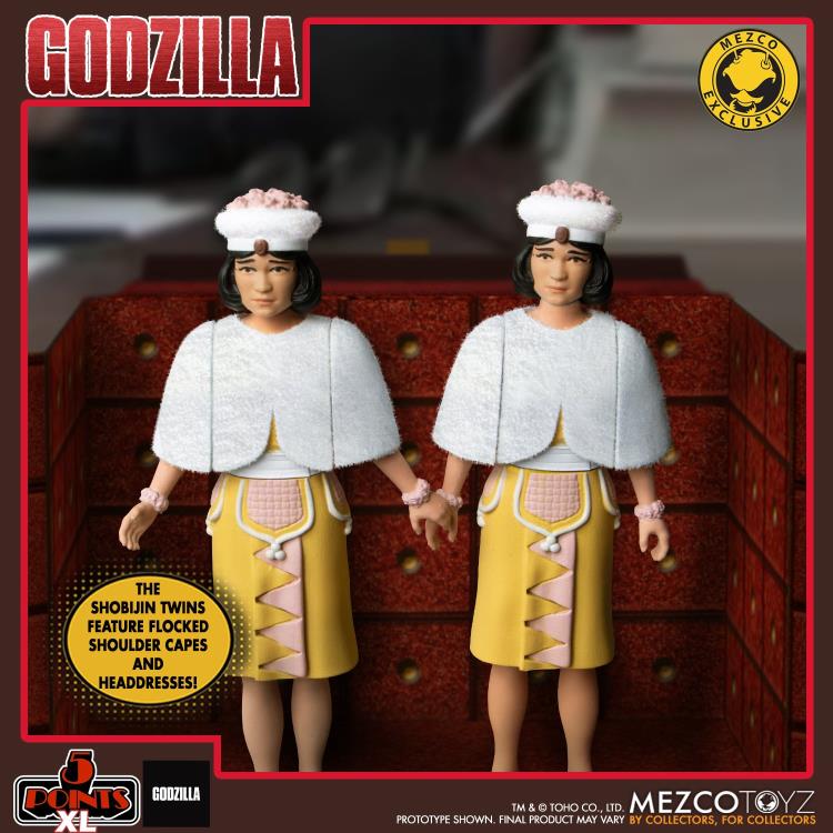 Mothra vs. Godzilla 5 Points XL Mothra and Shobijin Twins Exclusive Boxed Set Gallery Image 3