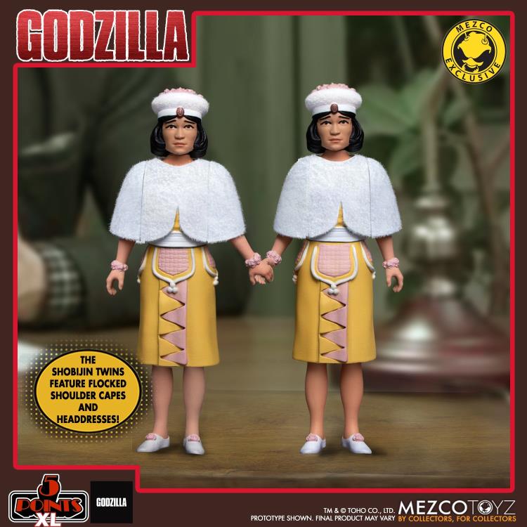 Mothra vs. Godzilla 5 Points XL Mothra and Shobijin Twins Exclusive Boxed Set Gallery Image 12