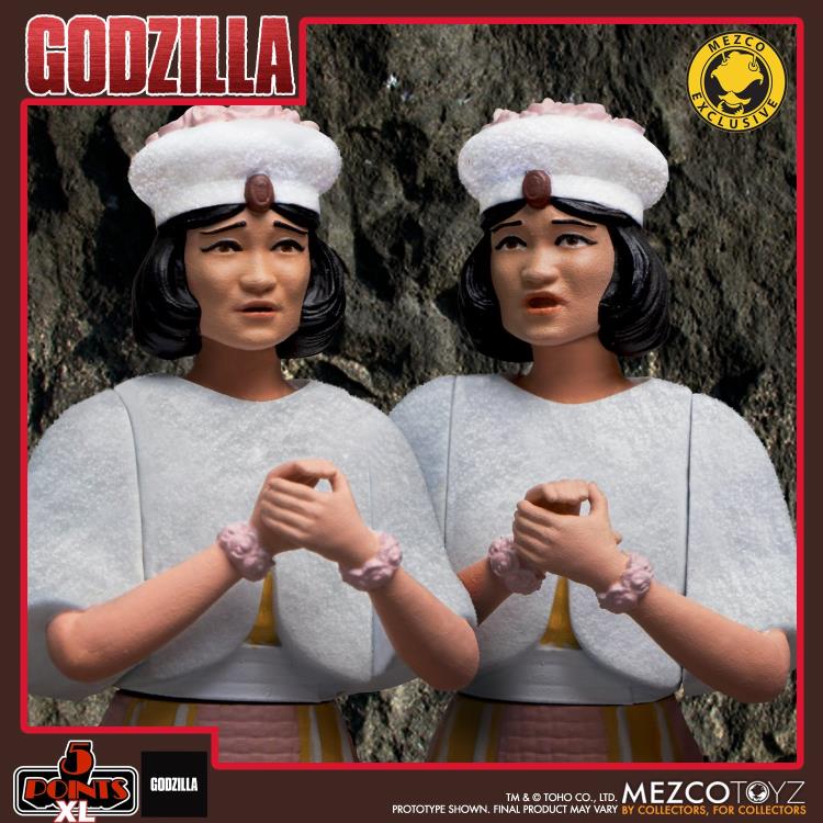 Mothra vs. Godzilla 5 Points XL Mothra and Shobijin Twins Exclusive Boxed Set Gallery Image 11