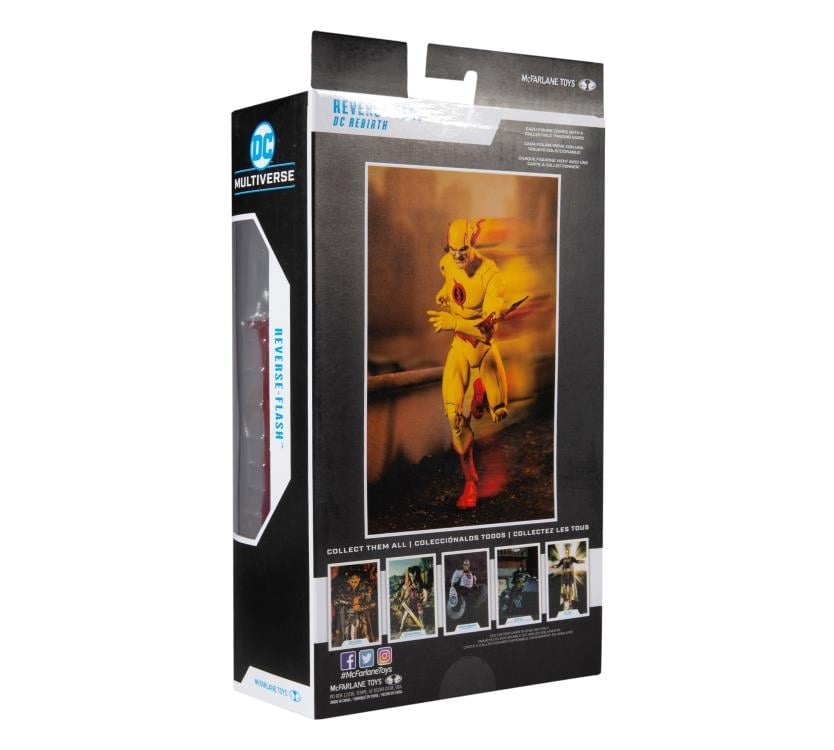 McFarlane Toys, DC Multiverse 12 pollici The Flash Figure, statua da collezione DC The Flash Movie Posed con carta personaggio da collezione unica - Età 12