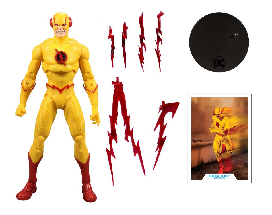 DC Rebirth DC Multiverse The Reverse Flash Action Figure Gallery Image 10