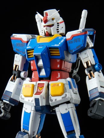 Image of Gundam Build Real RG RX-78-2 Gundam (Team Bright Custom) Exclusive 1/144 Scale Model Kit