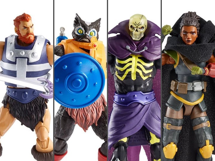 Masters of the Universe: Revelation Masterverse Wave 3 Set of 4