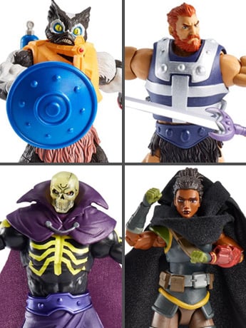 Masters of the Universe: Revelation Masterverse Wave 3 Set of 4 Figures Gallery Image 2