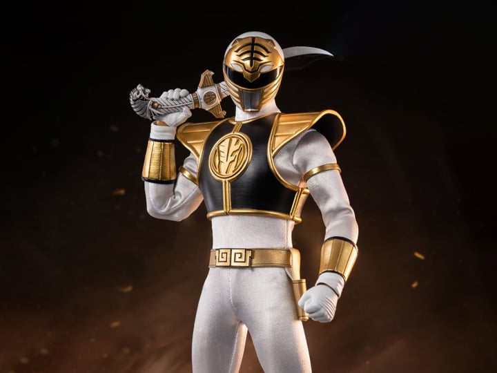 Mighty Morphin Power Rangers FigZero White Ranger 1/6 Scale Figure Gallery Image 1
