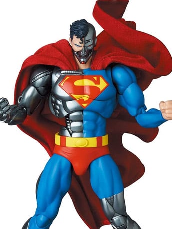 アメコミ MAFEX No.164 CYBORG SUPERMAN RETURN OF i MAFEX No. 164 Cyborg Superman Action Figure | BigBadToyStore