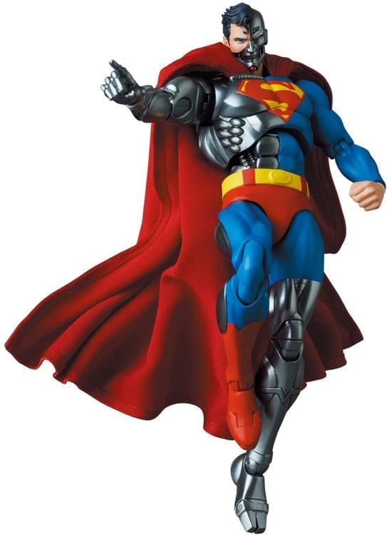 アメコミ MAFEX No.164 CYBORG SUPERMAN RETURN OF h MAFEX No. 164 Cyborg Superman Action Figure | BigBadToyStore