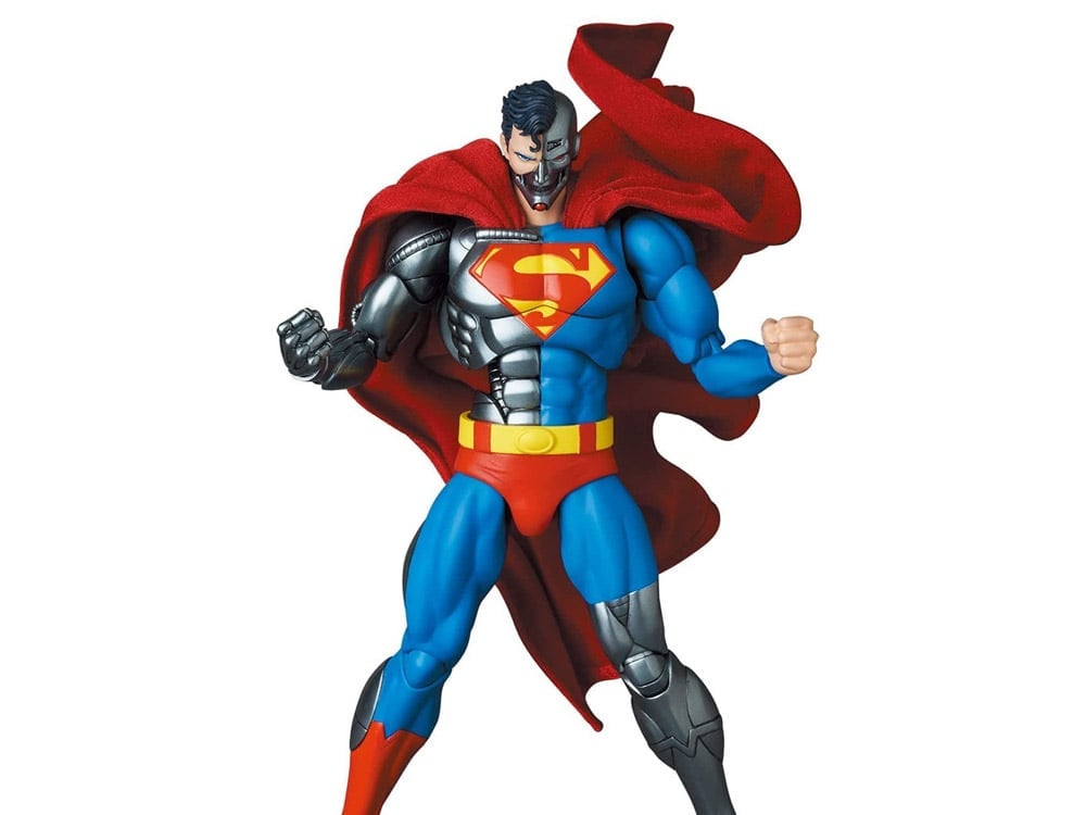 アメコミ MAFEX No.164 CYBORG SUPERMAN RETURN OF j MAFEX No. 164 Cyborg Superman Action Figure | BigBadToyStore