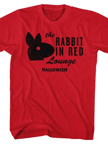 Halloween The Rabbit in Red Lounge T-Shirt Gallery Image 2