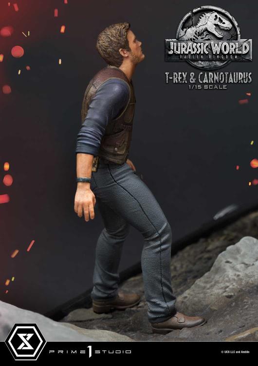 Jurassic World: Fallen Kingdom Legacy Museum Collection T-Rex & Carnotaurus (Deluxe) 1/15 Scale Diorama Gallery Image 29