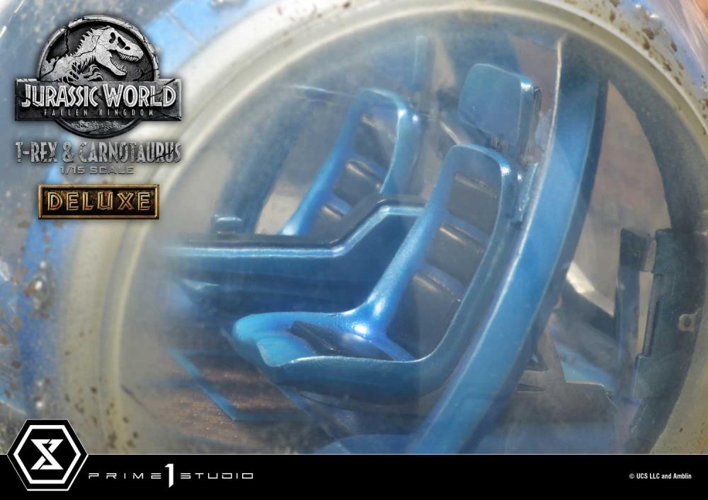 Jurassic World: Fallen Kingdom Legacy Museum Collection T-Rex & Carnotaurus (Deluxe) 1/15 Scale Diorama Gallery Image 19