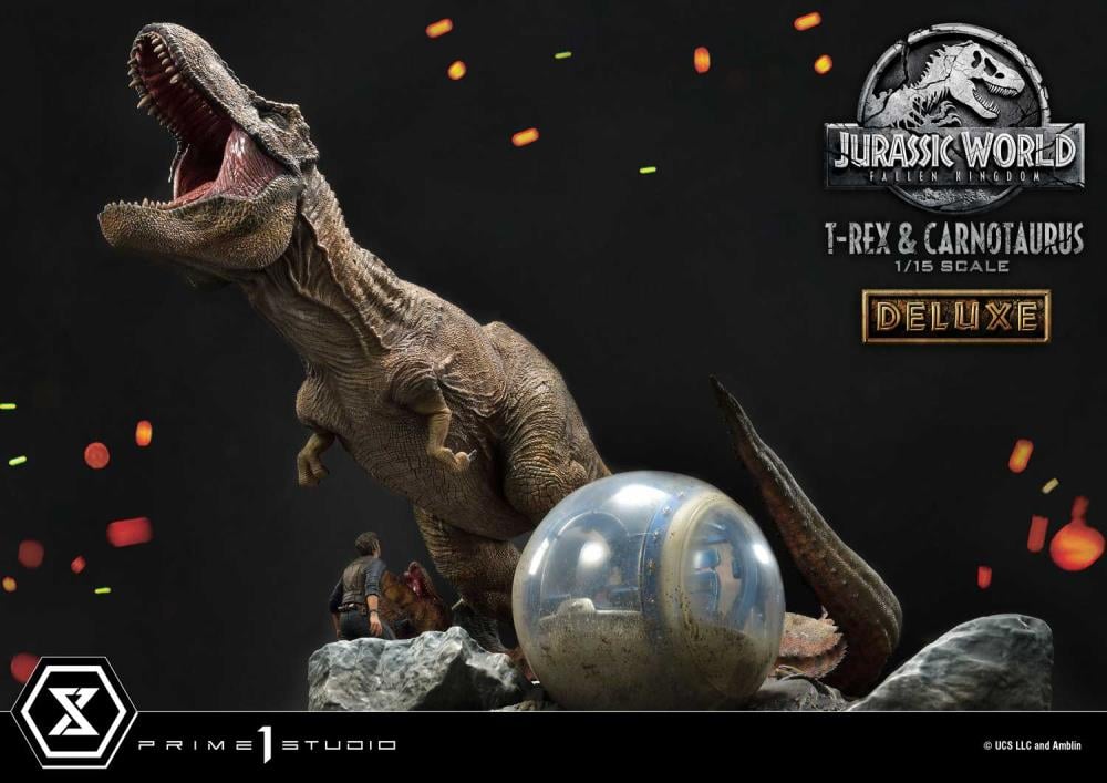 Jurassic World: Fallen Kingdom Legacy Museum Collection T-Rex & Carnotaurus (Deluxe) 1/15 Scale Diorama Gallery Image 17