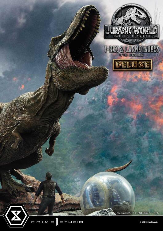 Jurassic World: Fallen Kingdom Legacy Museum Collection T-Rex & Carnotaurus (Deluxe) 1/15 Scale Diorama Gallery Image 14