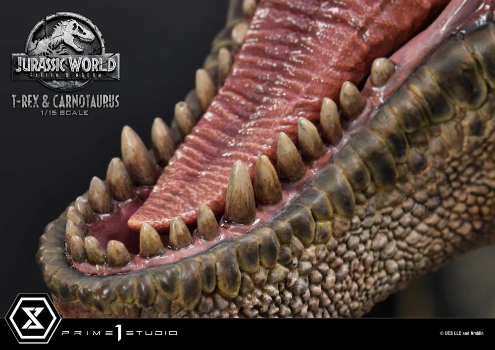 Jurassic World: Fallen Kingdom Legacy Museum Collection T-Rex & Carnotaurus (Deluxe) 1/15 Scale Diorama Gallery Image 21