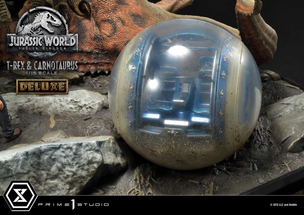 Jurassic World: Fallen Kingdom Legacy Museum Collection T-Rex & Carnotaurus (Deluxe) 1/15 Scale Diorama Gallery Image 18