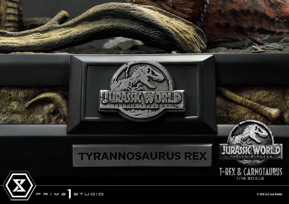 Jurassic World: Fallen Kingdom Legacy Museum Collection T-Rex & Carnotaurus (Deluxe) 1/15 Scale Diorama Gallery Image 30