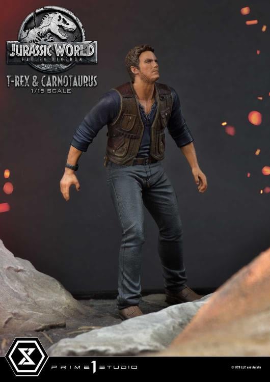 Jurassic World: Fallen Kingdom Legacy Museum Collection T-Rex & Carnotaurus (Deluxe) 1/15 Scale Diorama Gallery Image 27