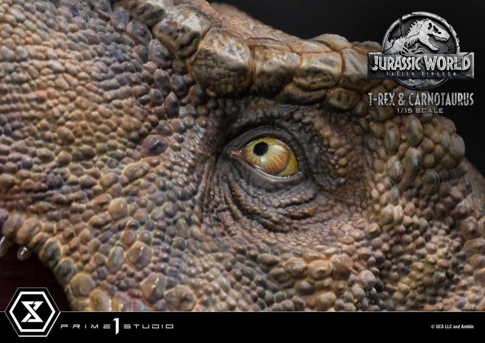 Jurassic World: Fallen Kingdom Legacy Museum Collection T-Rex & Carnotaurus (Deluxe) 1/15 Scale Diorama Gallery Image 22