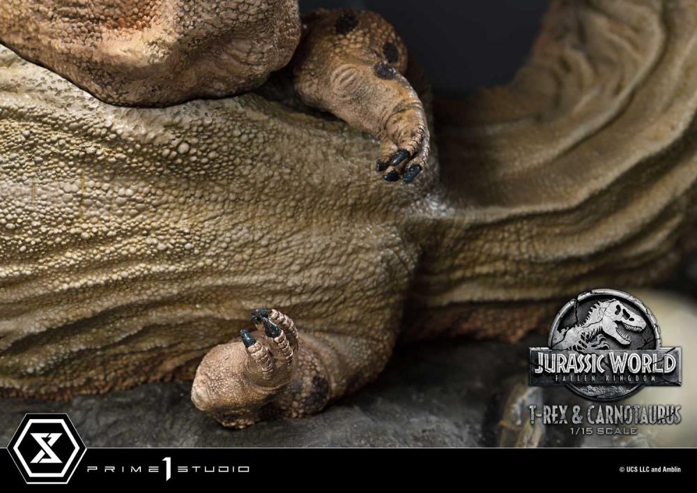 Jurassic World: Fallen Kingdom Legacy Museum Collection T-Rex & Carnotaurus (Deluxe) 1/15 Scale Diorama Gallery Image 26