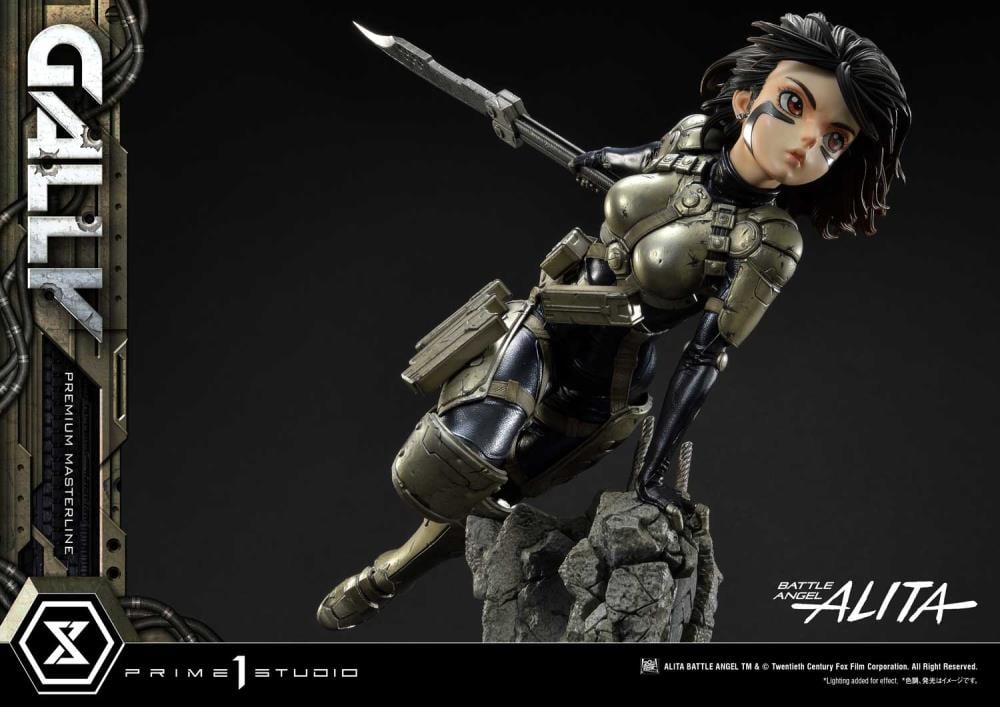 Battle Angel Alita Premium Masterline Alita 1/4 Scale Statue Gallery Image 5
