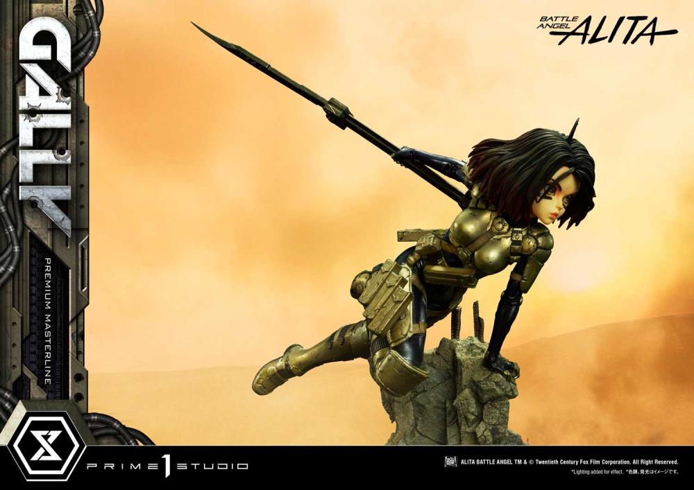 Battle Angel Alita Premium Masterline Alita 1/4 Scale Statue Gallery Image 20