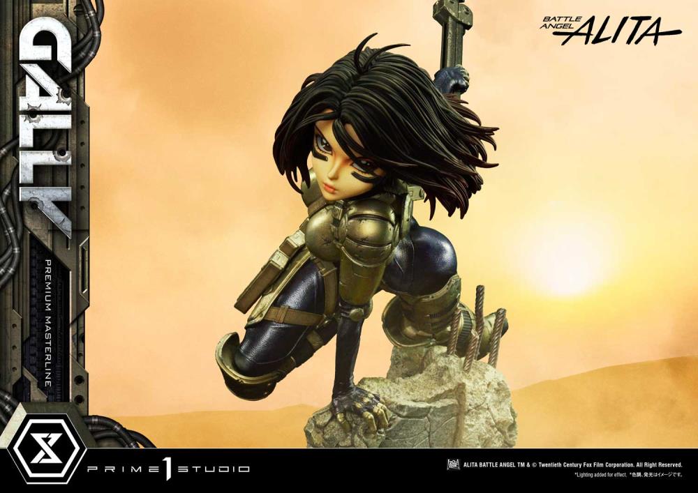 Battle Angel Alita Premium Masterline Alita 1/4 Scale Statue Gallery Image 19