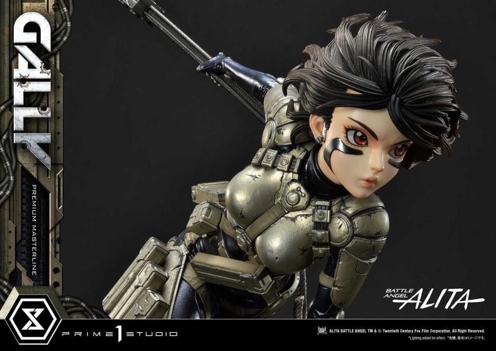 Battle Angel Alita Premium Masterline Alita 1/4 Scale Statue Gallery Image 12