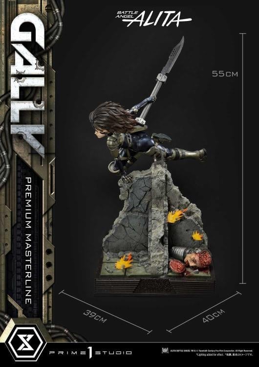 Battle Angel Alita Premium Masterline Alita 1/4 Scale Statue Gallery Image 21