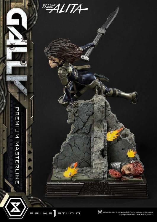 Battle Angel Alita Premium Masterline Alita 1/4 Scale Statue Gallery Image 9