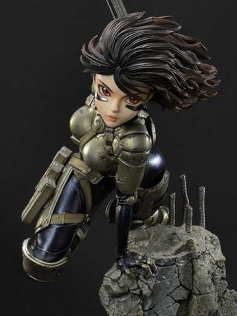 Battle Angel Alita Premium Masterline Alita 1/4 Scale Statue Gallery Image 2