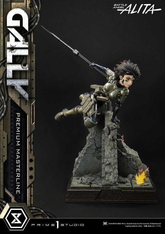 Battle Angel Alita Premium Masterline Alita 1/4 Scale Statue Gallery Image 6